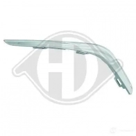 Молдинг бампера, накладка DIEDERICHS S R2TG Peugeot 107 4211243