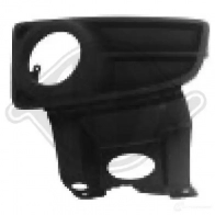 Решетка бампера DIEDERICHS 570IR 8 3434049 Fiat Panda (169) 2 Хэтчбек 1.3 JTD Multijet 4x4 (169AxG1A. 169AxG2A) 75 л.с. 2010 – 2013