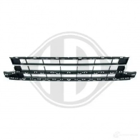 Решетка бампера DIEDERICHS HS4Q0 SI Volkswagen Passat (B8) 6 Седан 1.4 GTE Hybrid 156 л.с. 2015 – 2025 2249045