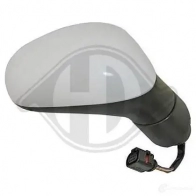 Наружное зеркало DIEDERICHS Seat Leon (1P1) 2 Хэтчбек 2.0 TDI 16V 140 л.с. 2005 – 2012 7432224 VM E6X5