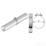 Cl exhaust system DINEX 1941667 99604 08AW O
