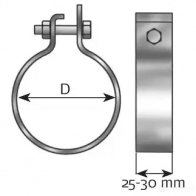 Cl exhaust system