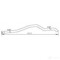 Выхлопная труба глушителя DINEX Y2 W50C Mercedes Sprinter (904) 1 Фургон 2.1 411 CDI 4x4 109 л.с. 2000 – 2006 53799