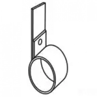 Кронштейн крепления глушителя DINEX 51827 1936641 JB7R II