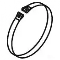 Кронштейн крепления глушителя DINEX T MV69YI 1940160 80967
