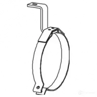 Кронштейн крепления глушителя DINEX 52VVD H6 64873 1423509598