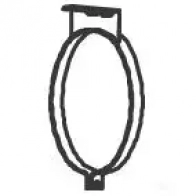 Кронштейн крепления глушителя DINEX KX 6IC 1935237 47806