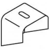 Кронштейн крепления глушителя DINEX 1939073 ML KA9SW 69832
