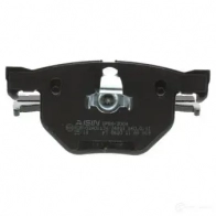 Тормозные колодки дисковые, комплект AISIN 1579509 5411450702805 6X8 P0R BPBM-2004 - Изображение 3