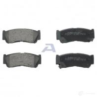 Тормозные колодки дисковые, комплект AISIN EVOX K BPHY-2006 1217552261 5411450745147 - Изображение 2