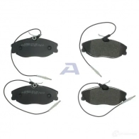Тормозные колодки дисковые, комплект AISIN 1217554513 O ZDDL BPPE-1018 5411450740753 - Изображение 2