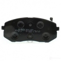 Тормозные колодки дисковые, комплект AISIN 5411450717212 6Q QIIRY BPHY-1002 1579591 - Изображение 2