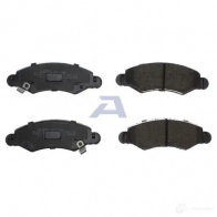 Тормозные колодки дисковые, комплект AISIN BPSZ-1006 1424297749 17DF X5Z - Изображение 2