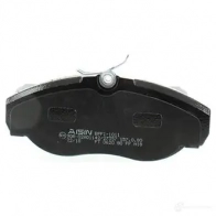 Тормозные колодки дисковые, комплект AISIN RY2 S0Q 1579536 BPFI-1011 5411450703048 - Изображение 3