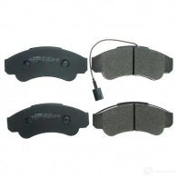 Тормозные колодки дисковые, комплект AISIN 1217554493 QUL5 3B7 BPPE-1017 5411450740722 - Изображение 2