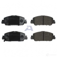 Тормозные колодки дисковые, комплект AISIN 1217551605 5411450741774 8B EXBDV BPHO-1004 - Изображение 2