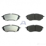 Тормозные колодки дисковые, комплект AISIN 1217555507 5411450745208 BPSB-1002 SL RGC - Изображение 2