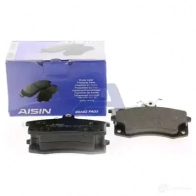 Тормозные колодки дисковые, комплект AISIN BPLA-1001 AK YN8SX 1579611 5411450703604 - Изображение 2