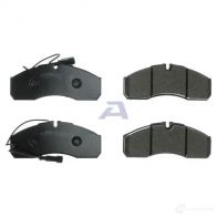 Тормозные колодки дисковые, комплект AISIN BPNI-1016 4JXK7 DZ 5411450743051 1217553371 - Изображение 2