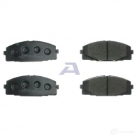 Тормозные колодки дисковые, комплект AISIN 1217555955 5411450741736 BPTO-1025 GD856 M4 - Изображение 2
