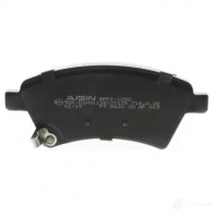 Тормозные колодки дисковые, комплект AISIN BPFI-1020 5411450703123 1579544 4WJXU C - Изображение 3