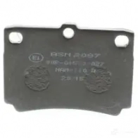 Тормозные колодки дисковые, комплект AISIN 5411450606899 1 48AKKA ASN-2087 1578753 - Изображение 3