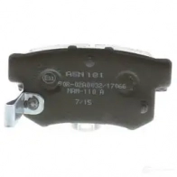 Тормозные колодки дисковые, комплект AISIN 5411450605809 ASN-181 1578682 9O316 K - Изображение 3