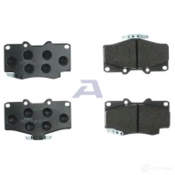 Тормозные колодки дисковые, комплект AISIN 5411450732208 1217555891 BPTO-1019 M4S AV - Изображение 2
