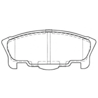 Тормозные колодки дисковые, комплект AISIN 60180988 5411450606219 S9 LAGPA ASN-2021