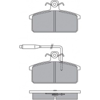 Тормозные колодки дисковые, комплект AISIN 5411450607001 9E72C3 N ASN-2098 59100012