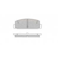 Тормозные колодки дисковые, комплект AISIN J 4PEF9 5411450607070 ASN-2104 187512899