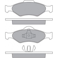 Тормозные колодки дисковые, комплект AISIN ASN-2143 5411450607445 YQ S7J 59319934