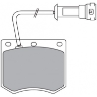 Тормозные колодки дисковые, комплект AISIN 5411450607490 150636659 ASN-2148 8 MMMQFW