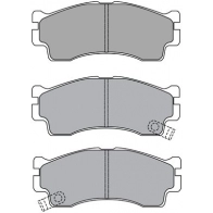 Тормозные колодки дисковые, комплект AISIN 5411450607810 T ICP1M 59459662 ASN-2181