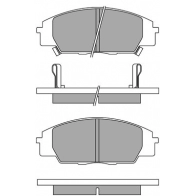 Тормозные колодки дисковые, комплект AISIN ASN-2183 5411450607834 59417636 Q AVGK