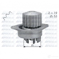 Водяной насос, помпа DOLZ 1469881 C113 8430632031134 SKS2 CX - Изображение 2