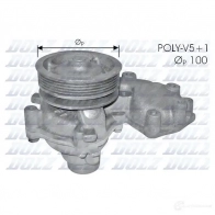 Водяной насос, помпа DOLZ HC8 U8J 1470920 S272 8430632192729