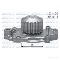 Водяной насос, помпа DOLZ 5 3FHZ H118 1470030 8430632081184
