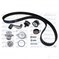 Комплект ремня ГРМ с помпой DOLZ 05KD039 KD051 02KD 015 1470205 - Изображение 5