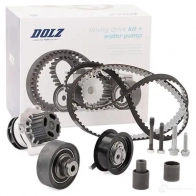 Комплект ремня ГРМ с помпой DOLZ KD013 02KD01 3 02KD044 1470172 - Изображение 2