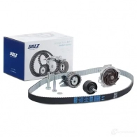 Комплект ремня ГРМ с помпой DOLZ 1470199 02KD012 02 KD011 KD045 - Изображение 2