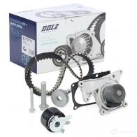 Комплект ремня ГРМ с помпой DOLZ 1424232234 02KD003 02KD0 02 KD113 - Изображение 2