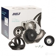 Комплект ремня ГРМ с помпой DOLZ KD123 1424232241 06KD129 05 KD088 - Изображение 2