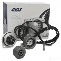 Комплект ремня ГРМ с помпой DOLZ 05KD038 02KD0 14 KD042 1470198 - Изображение 2