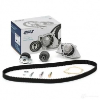 Комплект ремня ГРМ с помпой DOLZ 1470221 02KD038 02K D037 KD071 - Изображение 2