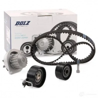 Комплект ремня ГРМ с помпой DOLZ 0 2KD014 05KD038 KD049 1470203 - Изображение 2