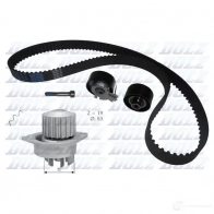 Комплект ремня ГРМ с помпой DOLZ 0 2KD014 05KD038 KD049 1470203 - Изображение 6