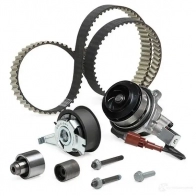 Комплект ремня ГРМ с помпой DOLZ KD153V 1437363335 6X BJT - Изображение 3
