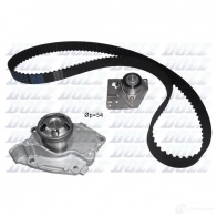 Комплект ремня ГРМ с помпой DOLZ 1470186 06KD017 05K D015 KD027 - Изображение 9