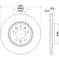 Тормозной диск DON Citroen SpaceTourer S0N R1 PCD23002